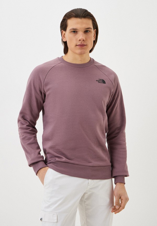 фото M raglan redbox crew new the north face