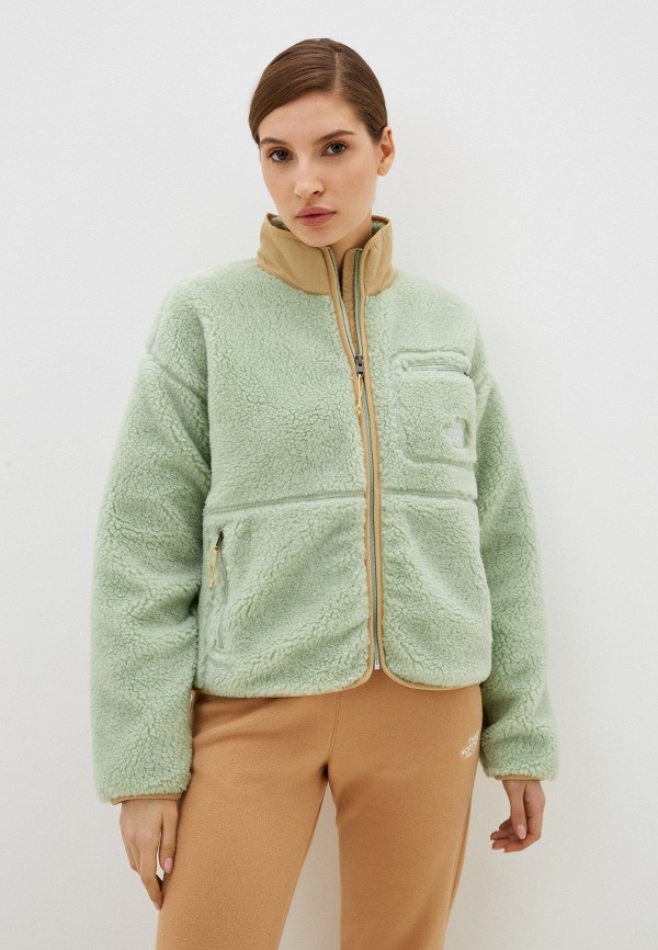 

Куртка меховая The North Face, Зеленый, W EXTREME PILE FZ JACKET