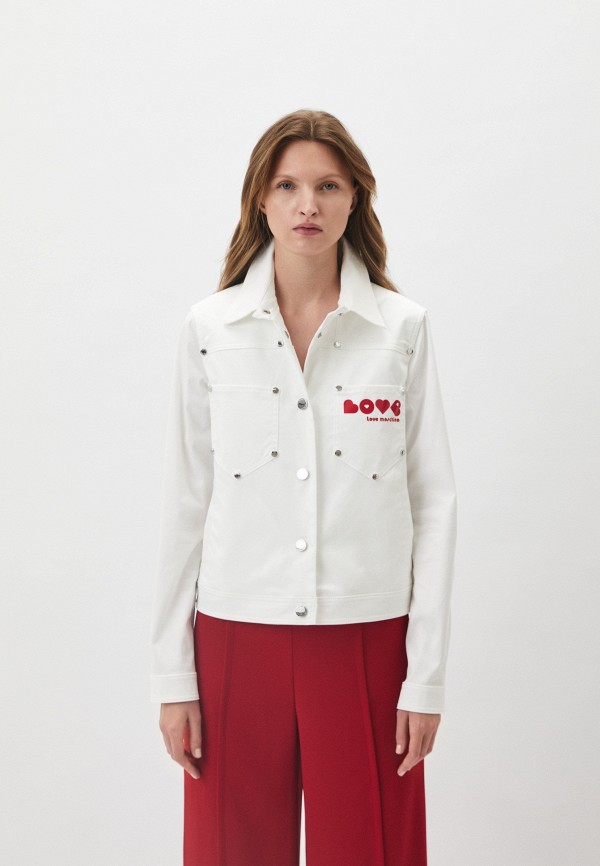 

Куртка джинсовая Love Moschino, Белый