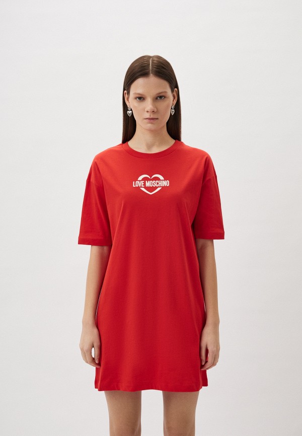 

Платье Love Moschino, Красный