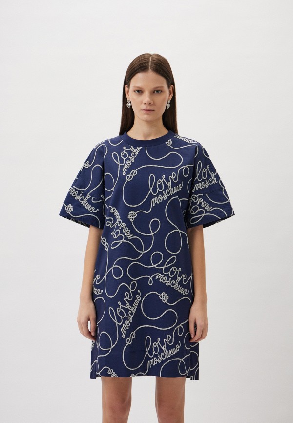 

Платье Love Moschino, Синий