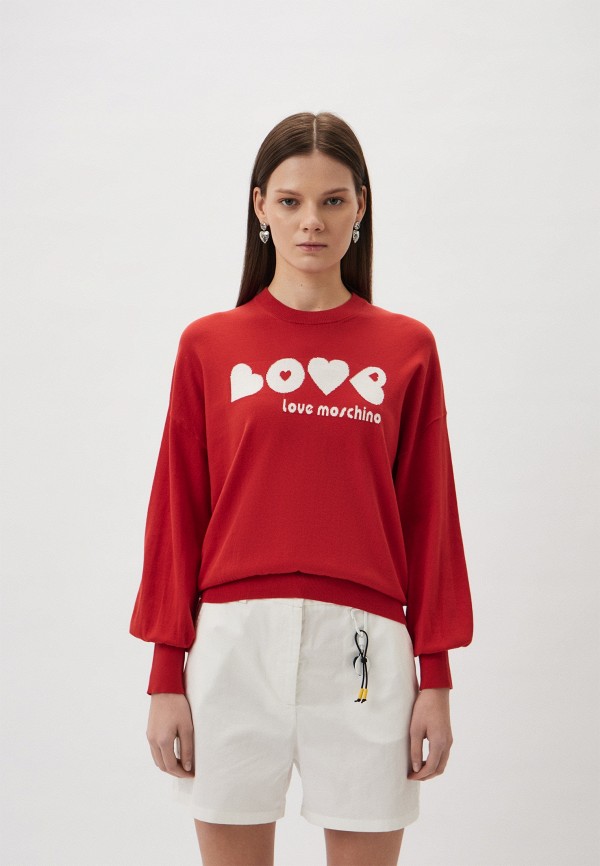 

Джемпер Love Moschino, Красный