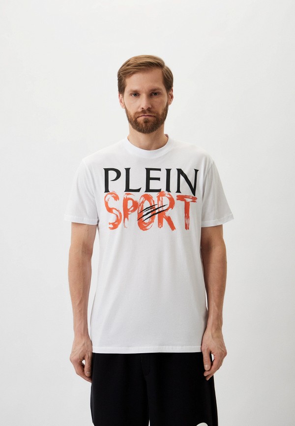 Футболка Plein Sport белого цвета