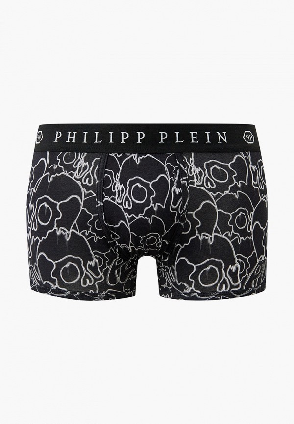 Трусы Philipp Plein черного цвета