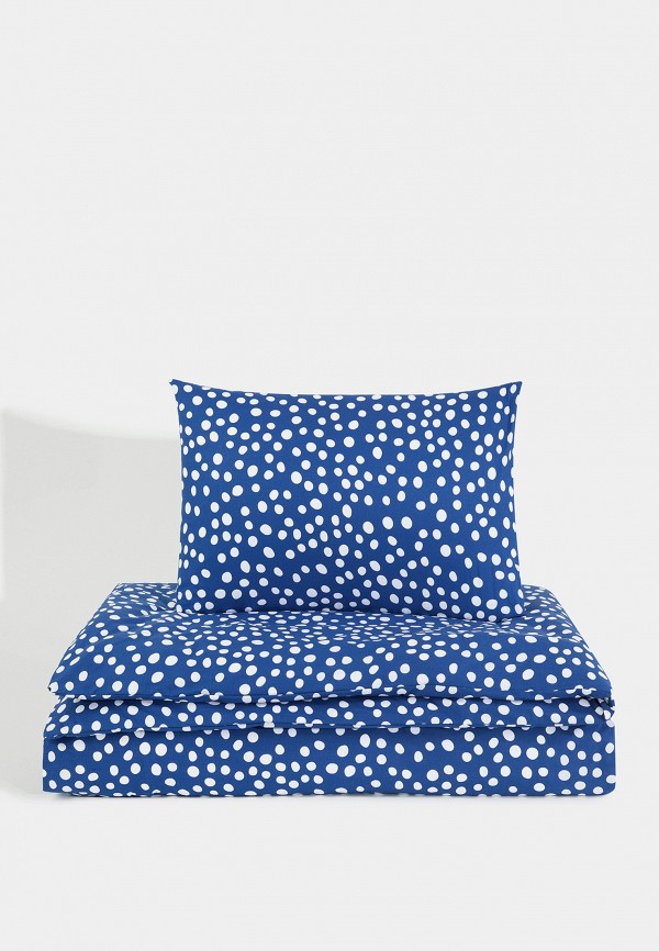 

Постельное белье 1,5-спальное Lamoda Home, Синий