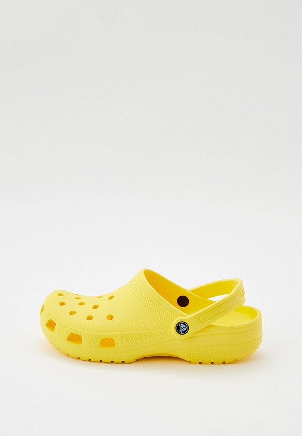 Сабо Crocs желтого цвета