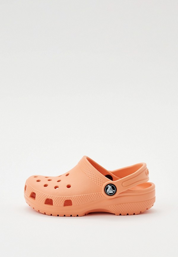 Сабо Crocs кораллового цвета