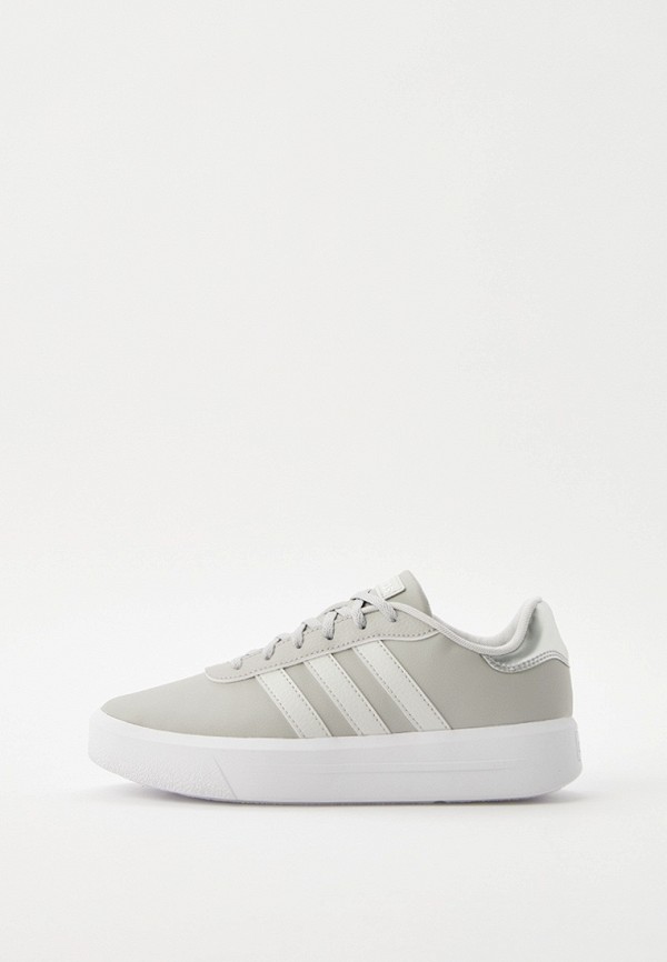 

Кеды adidas, Серый, COURT PLATFORM