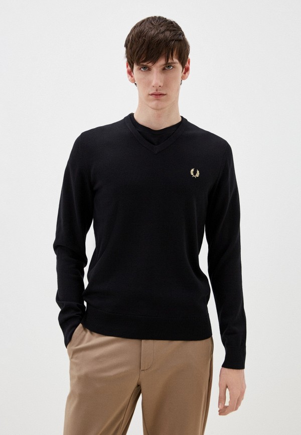 Пуловер Fred Perry черного цвета