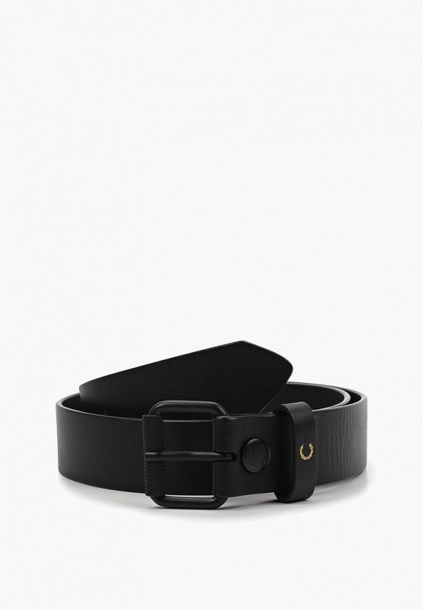 

Ремень Fred Perry, Черный, BURNISHED LEATHER BELT
