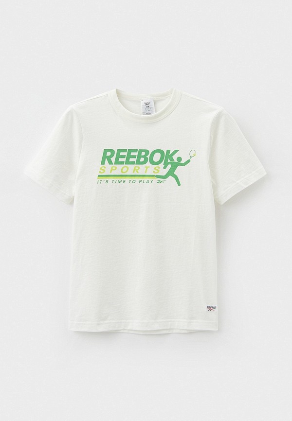 

Футболка Reebok, Белый, COURT SPORT GRAPHIC TEE