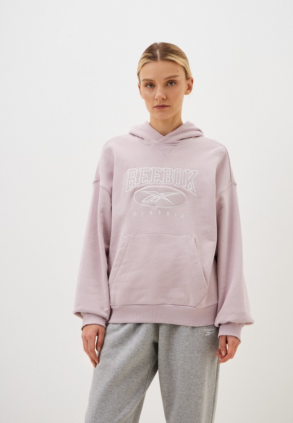 

Худи Reebok, Розовый, CL AE BIG LOGO FT HOODIE