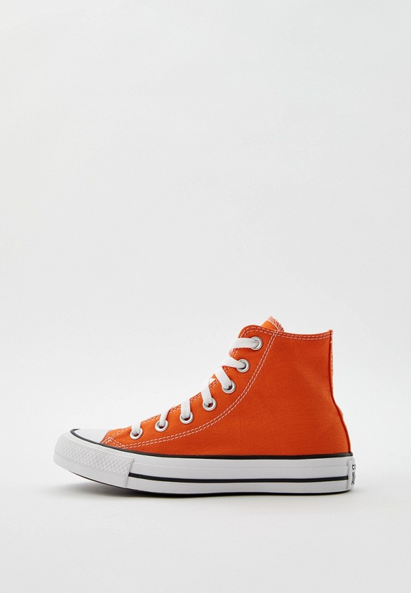 Кеды Converse оранжевого цвета