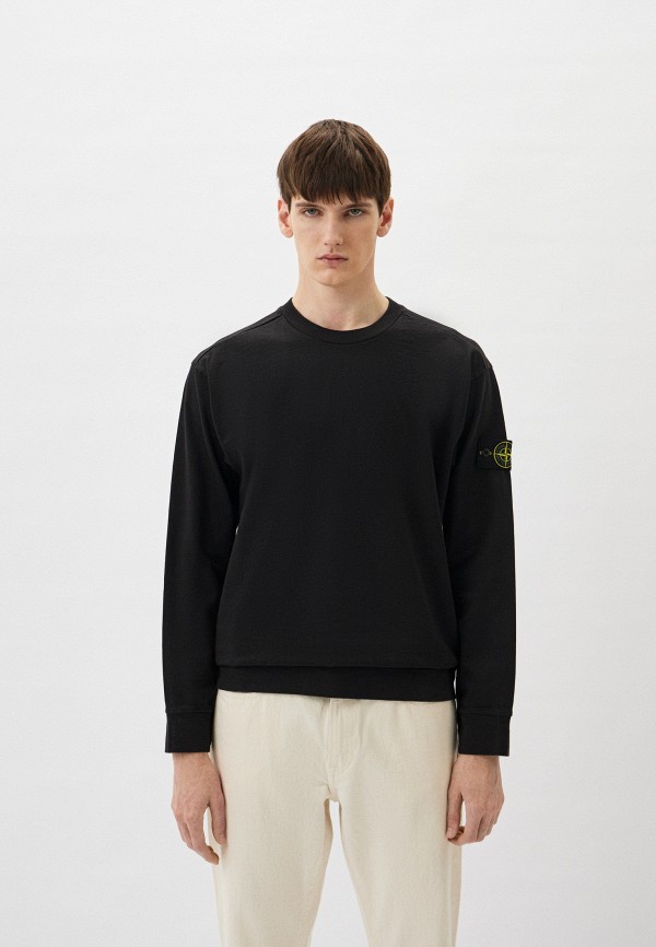 

Лонгслив Stone Island, Черный