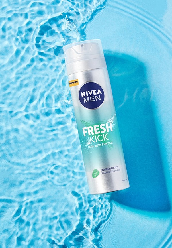 фото Гель для бритья nivea men