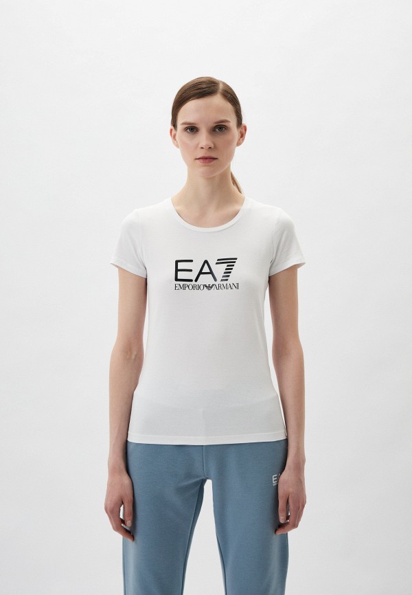 

Футболка EA7, Белый, SHINY