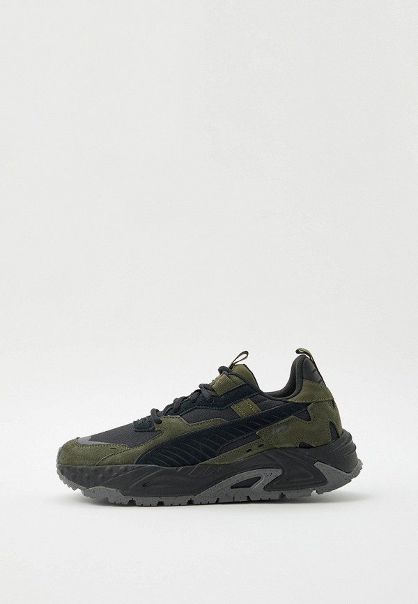 

Кроссовки PUMA, Хаки, RS-Trck Outdoor Strong Gray-Chocolate