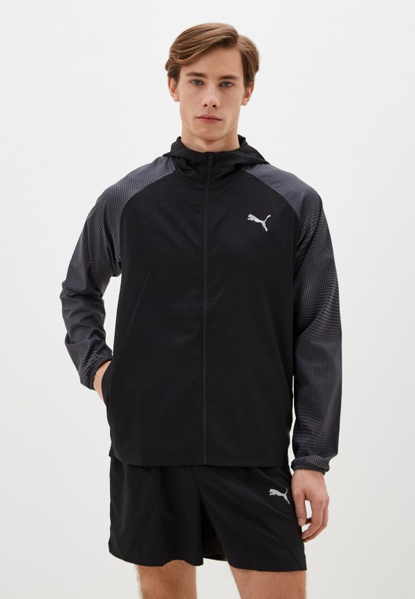 Ветровка PUMA RUN FAVORITE AOP WOVEN JACKET M PUMA Bla