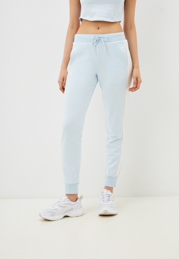 Брюки спортивные PUMA Iconic T7 Track Pants TR cl (s) Icy Blue