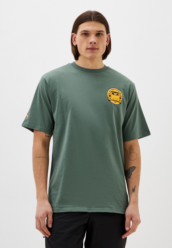 

Футболка PUMA, Зеленый, PL Garage Crew Tee Eucalyptus