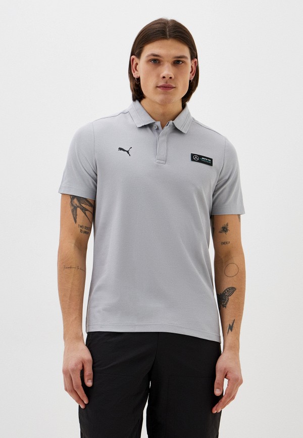 

Поло PUMA, Серый, MAPF1 Polo Mercedes Team Silver