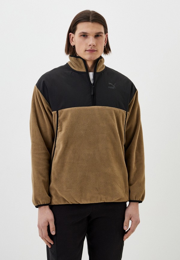 Олимпийка PUMA CLASSICS UTILITY Polar Fleece Half-Zip C