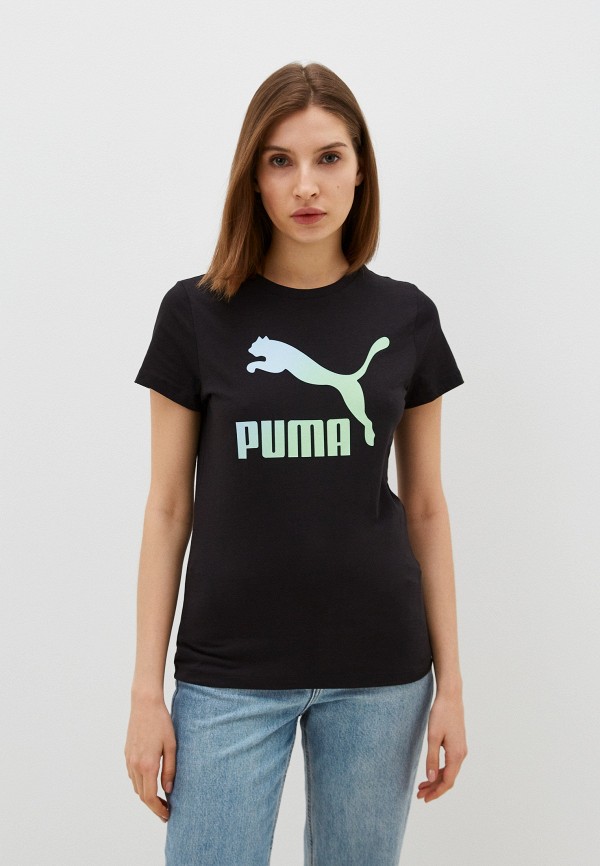 Футболка PUMA Classics Logo Infill Tee PUMA Black-beac