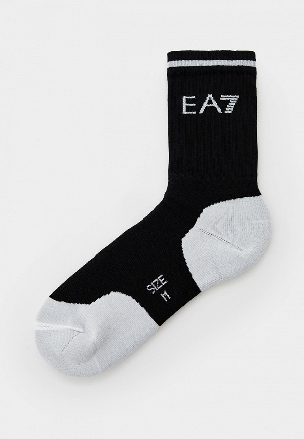 Носки EA7 черного цвета