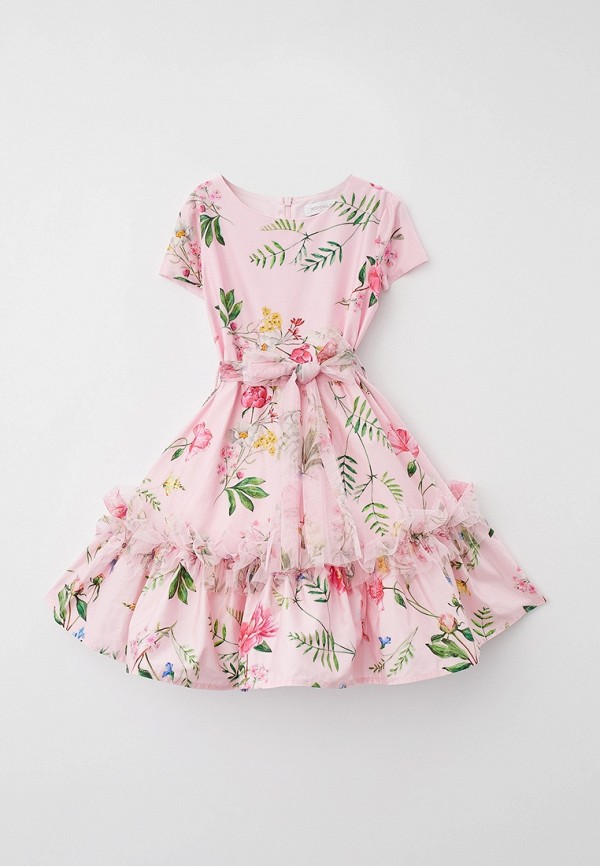 Платье Monnalisa розового цвета