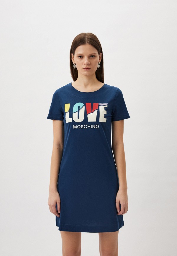 

Платье Love Moschino, Синий