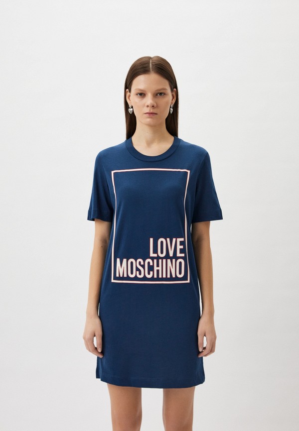

Платье Love Moschino, Синий