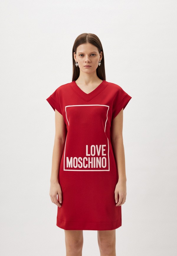 

Платье Love Moschino, Красный