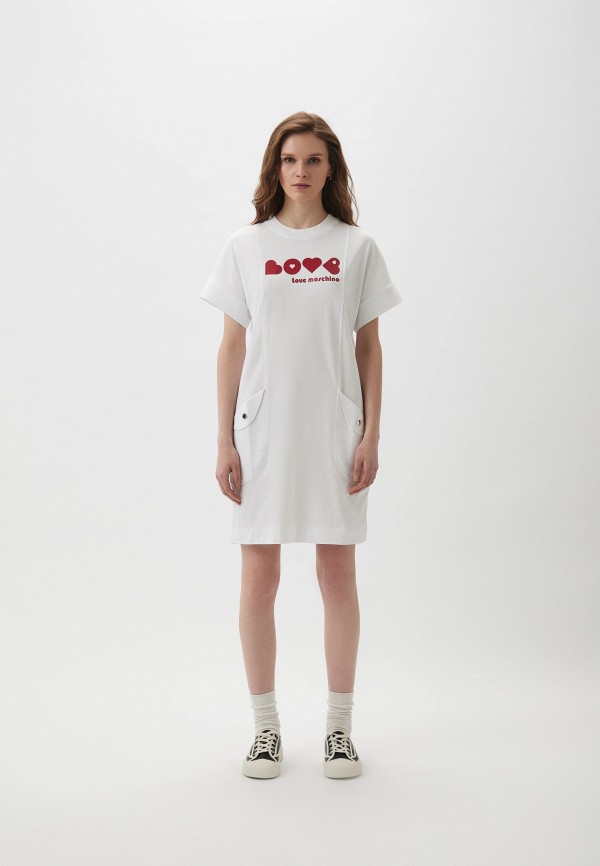 

Платье Love Moschino, Белый
