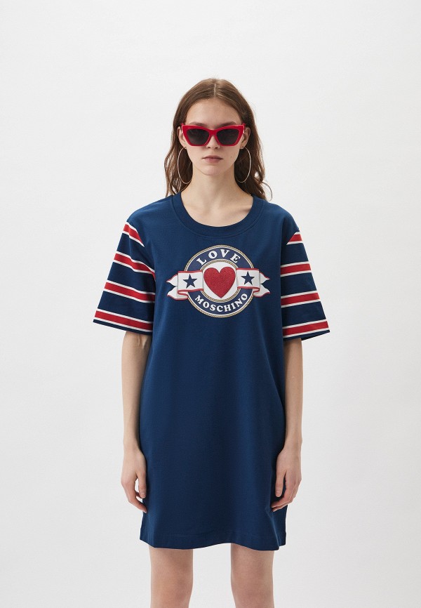 

Платье Love Moschino, Синий