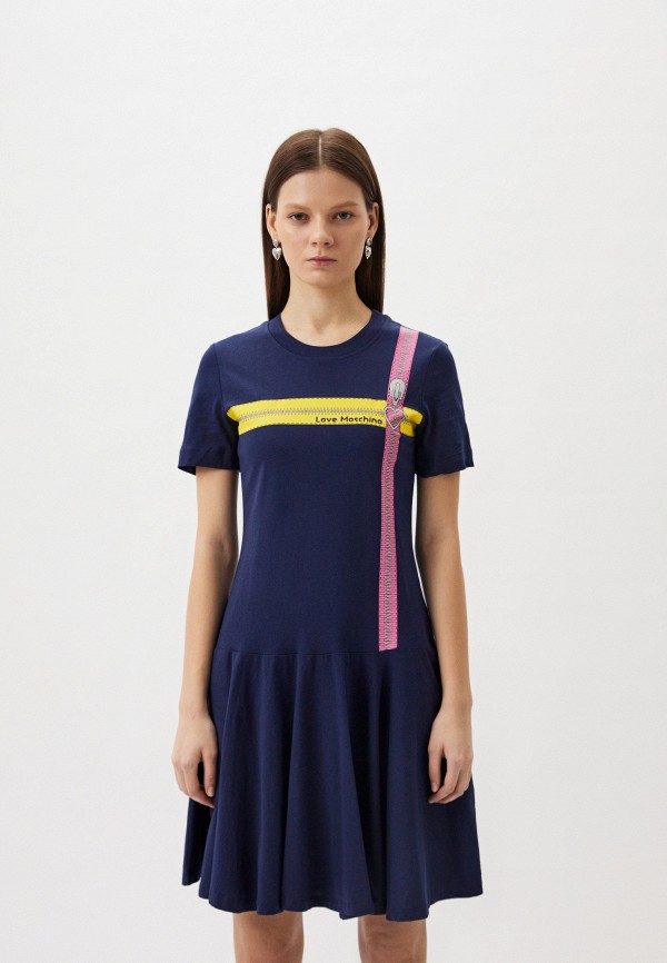 

Платье Love Moschino, Синий