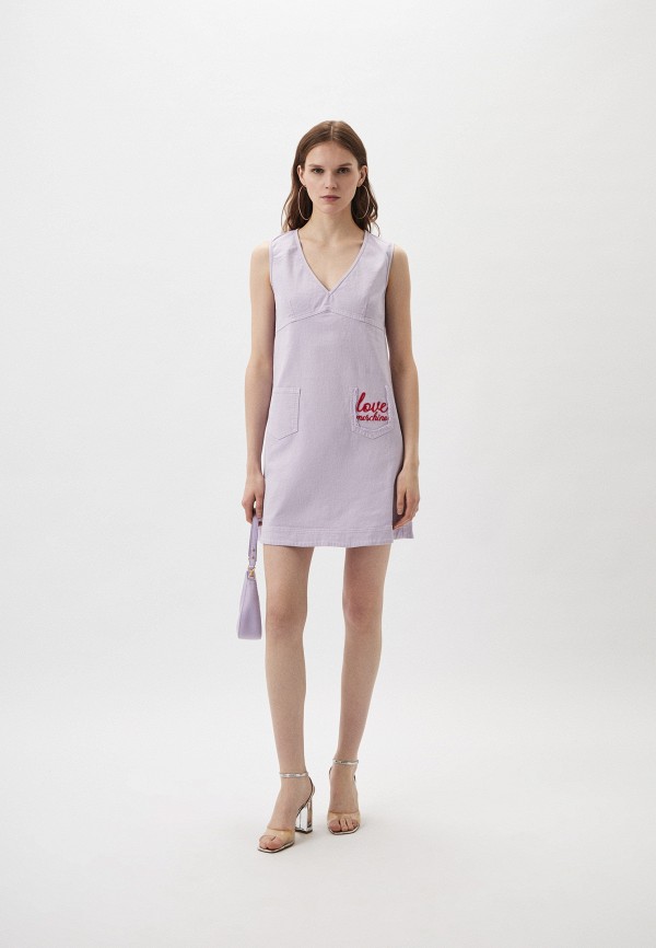 фото Платье джинсовое love moschino