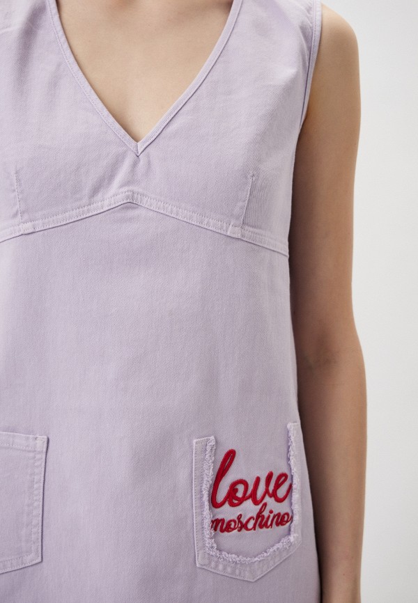 фото Платье джинсовое love moschino