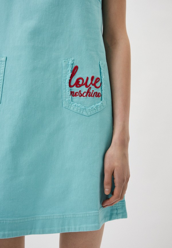 фото Платье джинсовое love moschino