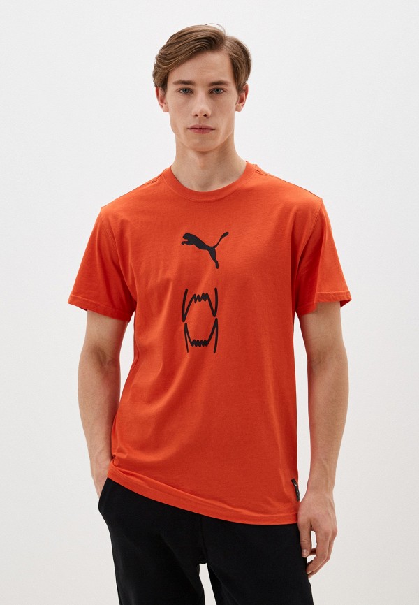

Футболка PUMA, Оранжевый, Franchise Core Tee Fall Foliage