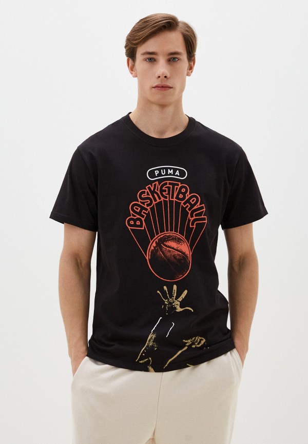 

Футболка PUMA, Черный, FRANCHISE Q3 Graphic Tee 1 PUMA Black