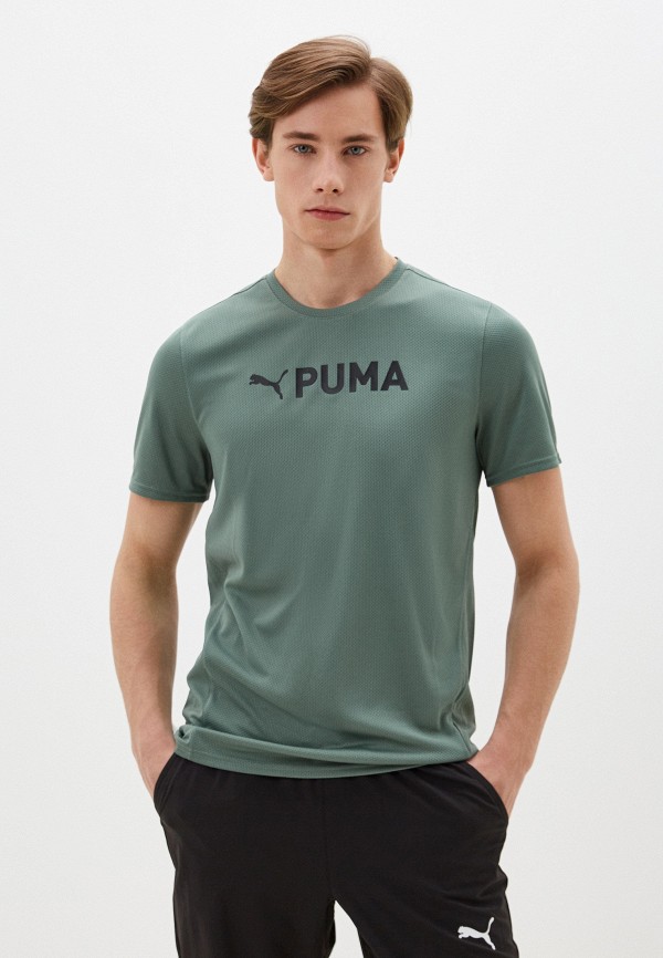 

Футболка спортивная PUMA, Зеленый, Puma Fit Ultrabreathe Tee Eucalyptus