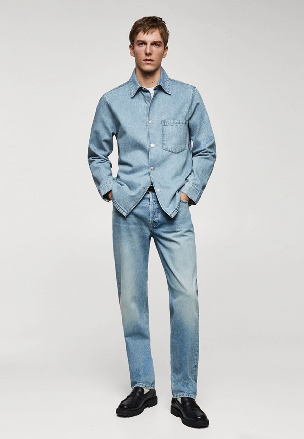 фото Рубашка джинсовая mango man