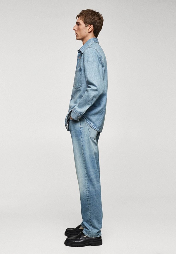 фото Рубашка джинсовая mango man