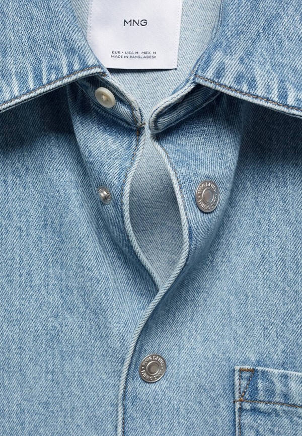 фото Рубашка джинсовая mango man