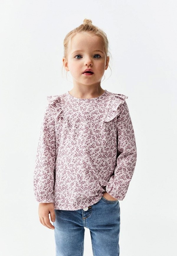 

Блуза Mango Kids, Фиолетовый, SUSANB