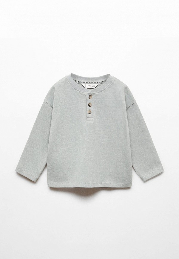 

Лонгслив Mango Kids, Серый, HENLEYB