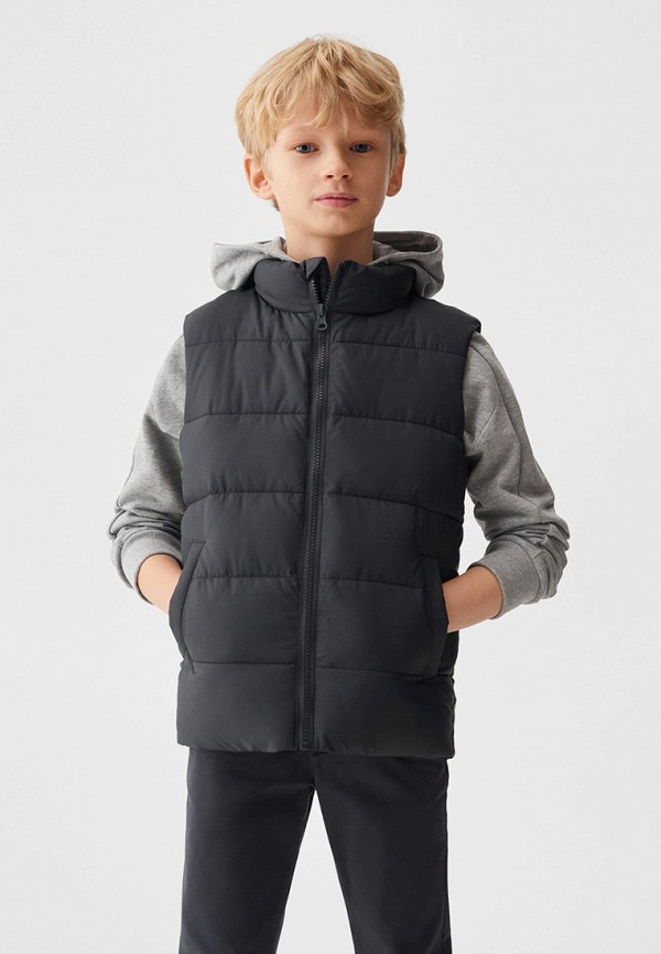 фото Жилет утепленный mango kids