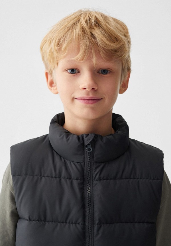 фото Жилет утепленный mango kids