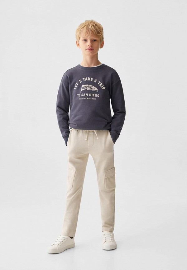 

Брюки спортивные Mango Kids, Бежевый, MIGUEL