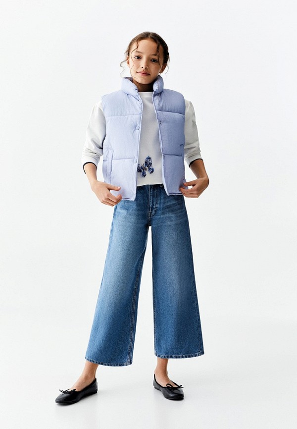 фото Жилет утепленный mango kids